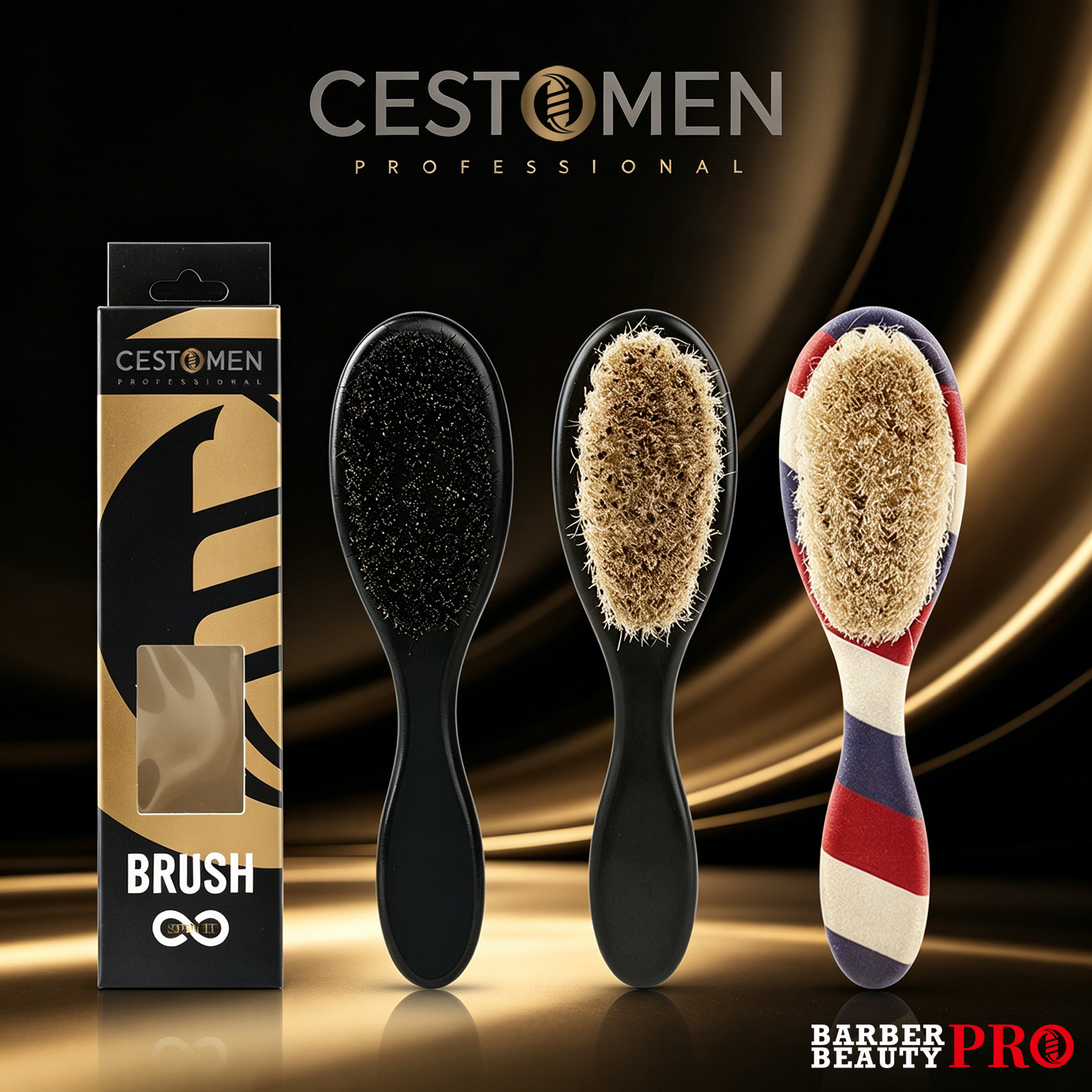 1pc Professional Barber Fade B - огляд і ціна Men'S Grooming Brush