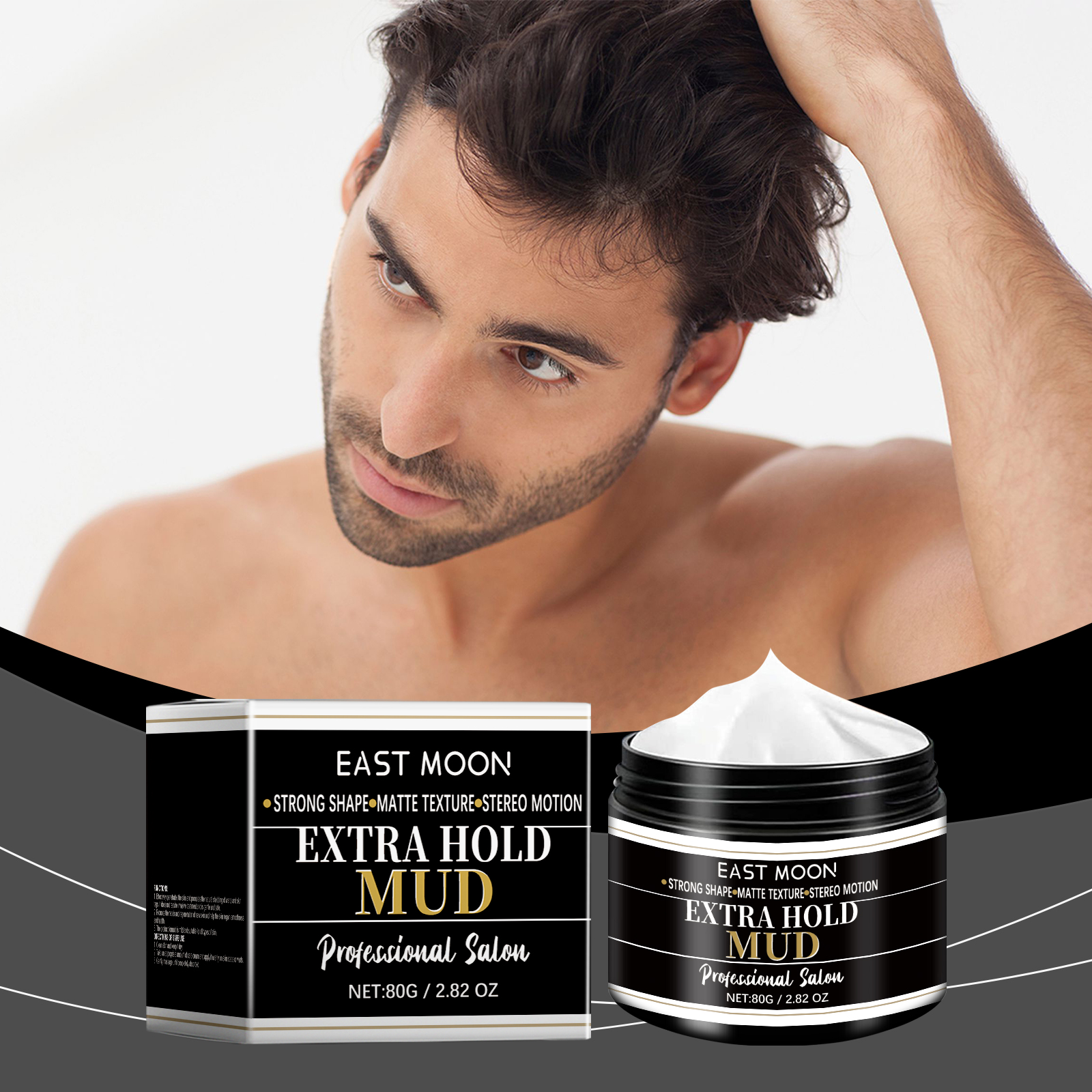 Keratin Hair Styling Cream Str - огляд і ціна Men'S Grooming Gel