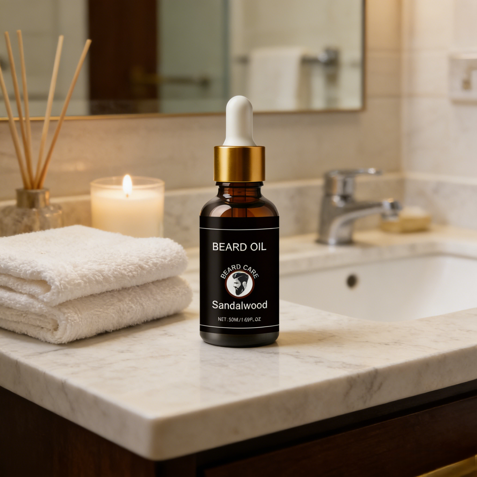 Men's Sandalwood Beard Oil for - огляд і ціна Men'S Grooming Oil