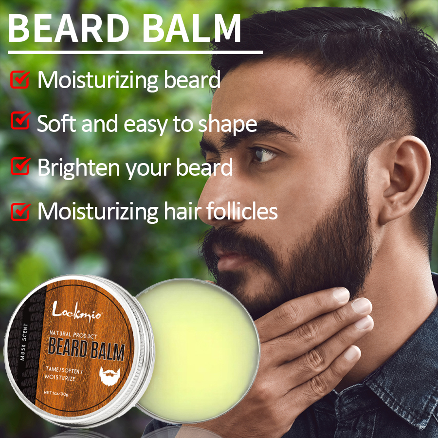 Men Beard Balm Kit Whisker Moi - огляд і ціна Men'S Grooming Oil