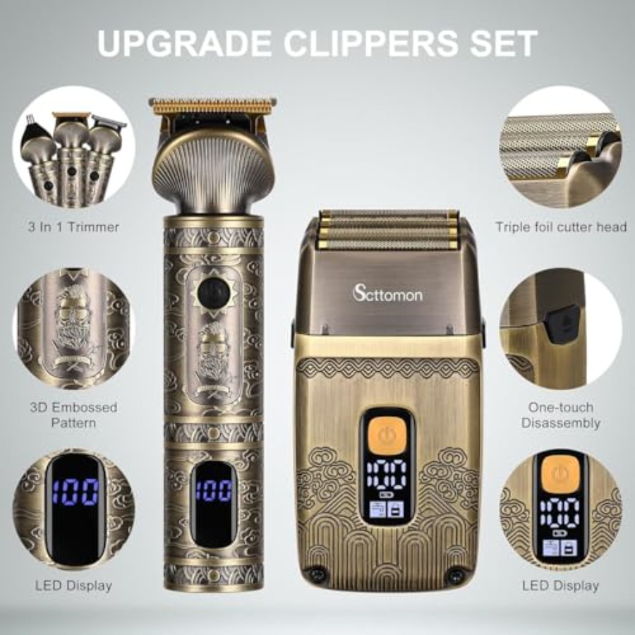 T-Blade Hair Trimmers and Elec - огляд і ціна Men'S Grooming Blade