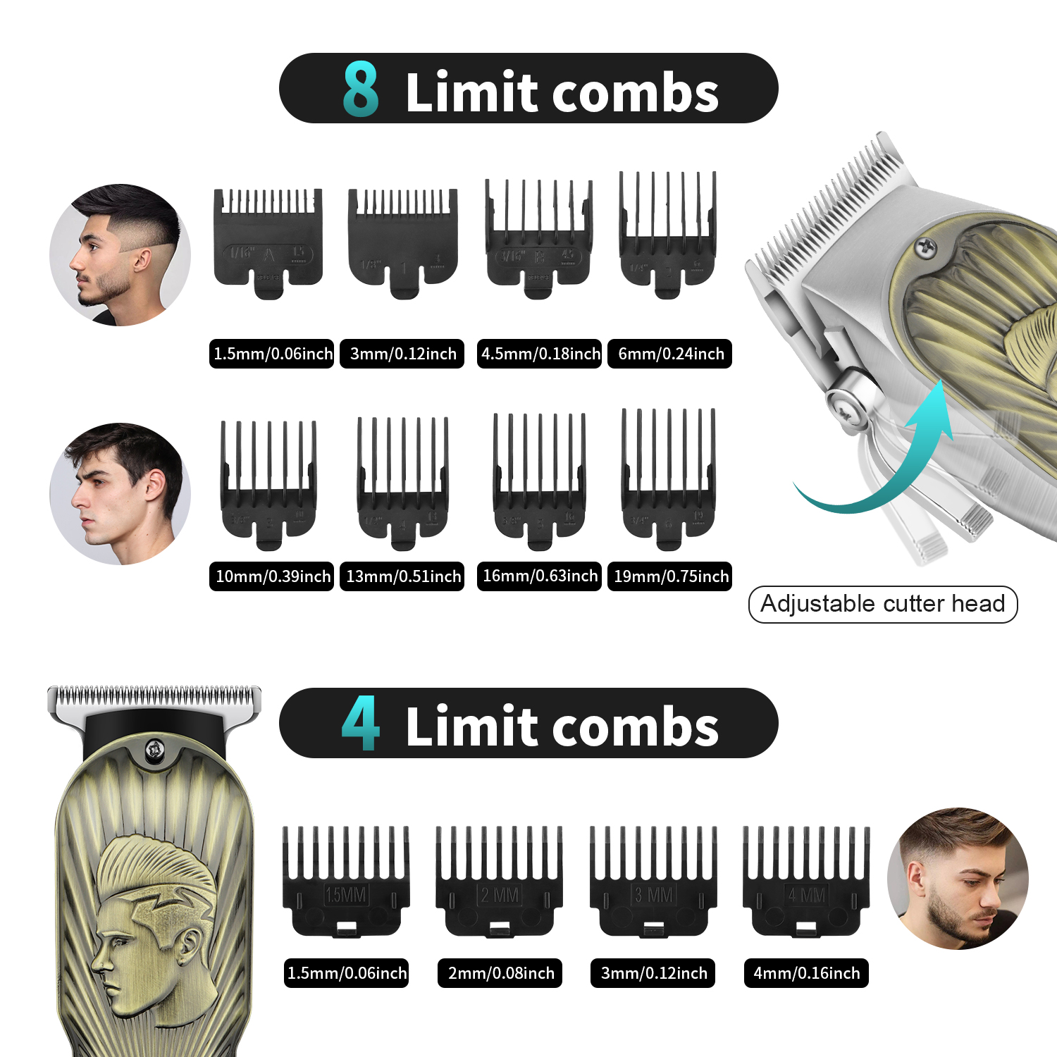 HIENA Professional Digital Dis - огляд і ціна Men'S Grooming Barbershop