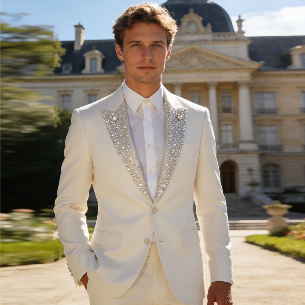 Customized Fashion Ornament Cr - огляд і ціна Men Grooming Outfit
