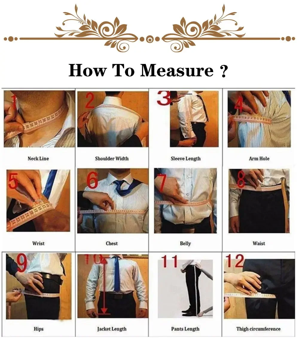 Customized Fashion Ornament Cr - огляд і ціна Men Grooming Outfit
