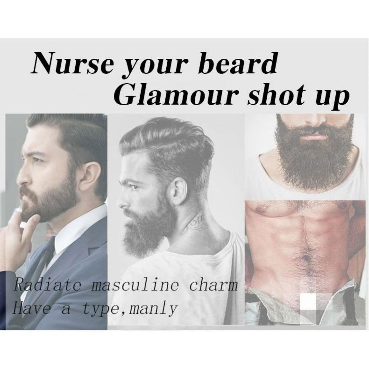 100%Natural Accelerate Facial  - огляд і ціна Men'S Grooming Oil