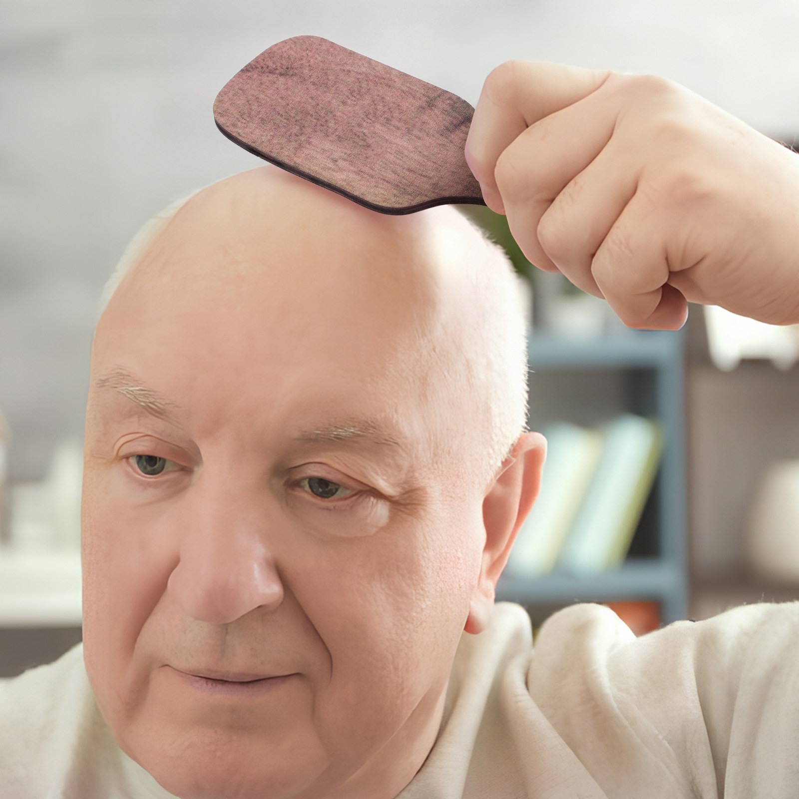 1Set Bald Man Comb Brush Funny - огляд і ціна Men'S Grooming Brush
