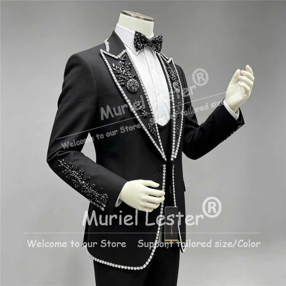 Luxury Rhinestone Beads Suits  - огляд і ціна Mens Grooming Kit Luxury