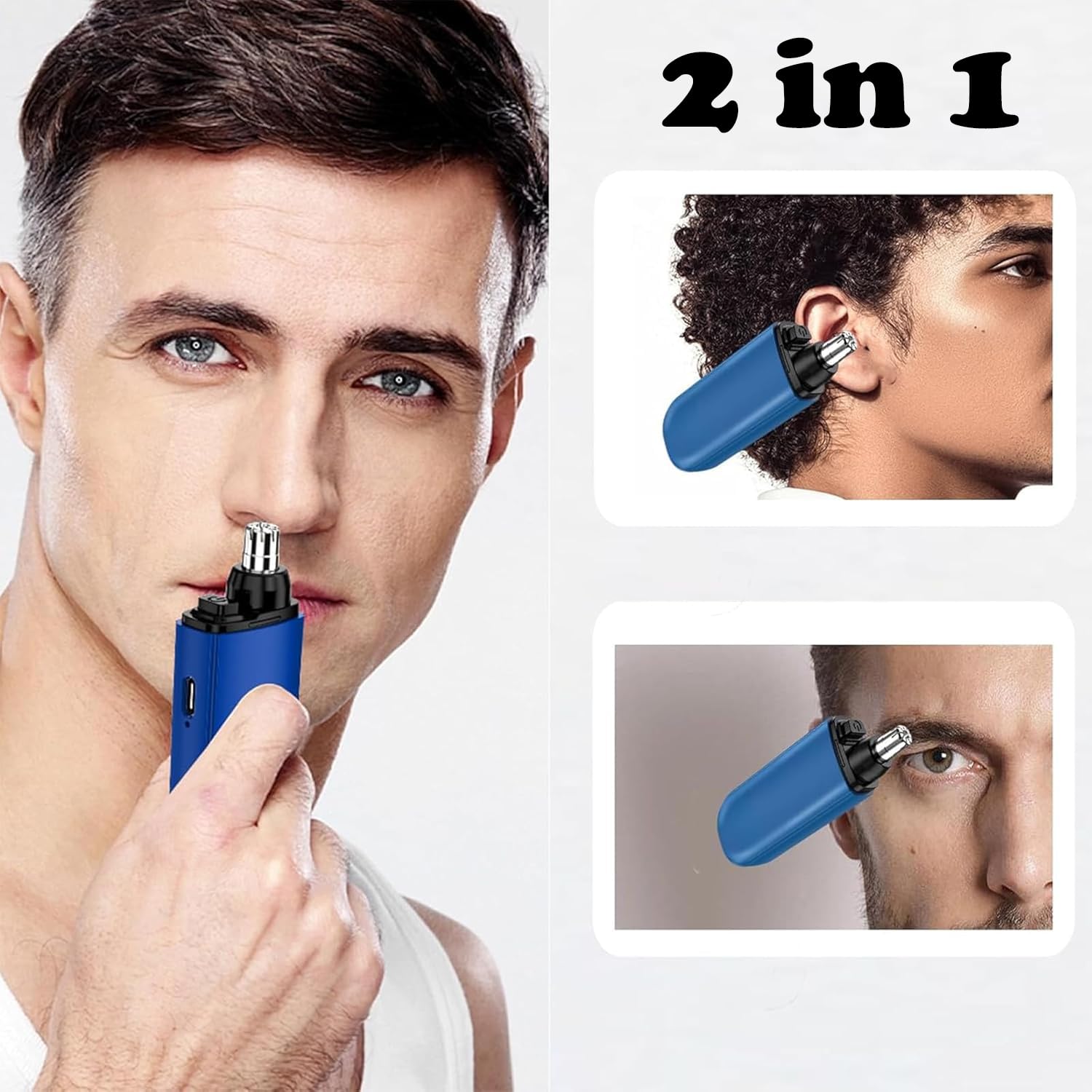 USB Rechargeable Nose and Ear  - огляд і ціна Men'S Grooming Scissors