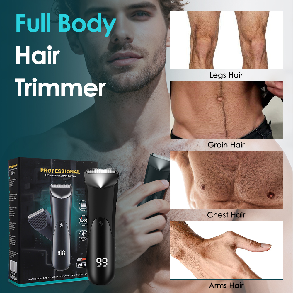 Man Beard Shaver Electric Groi - огляд і ціна Men'S Grooming Blade