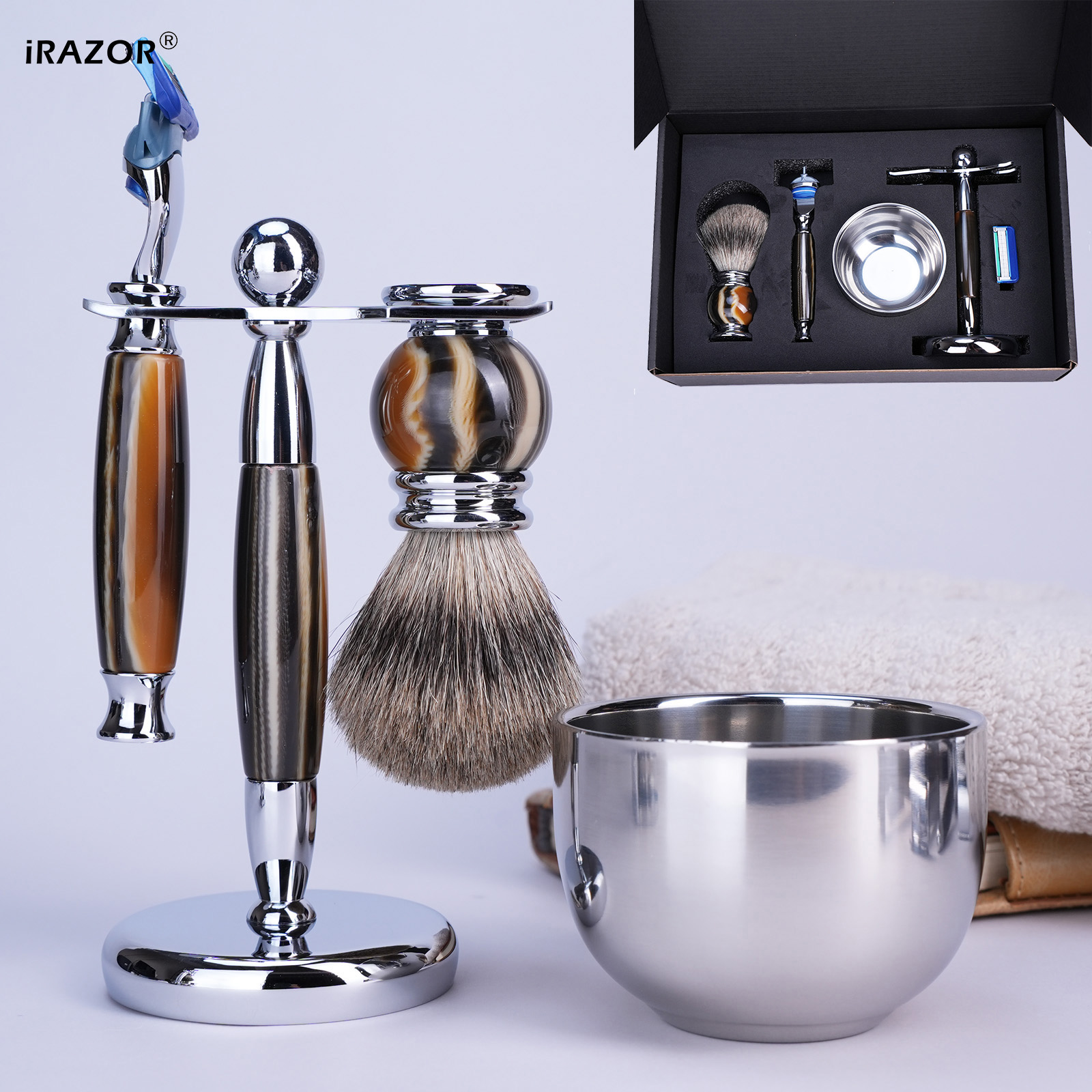 iRAZOR Luxury 5-Blade F5 Fusio - огляд і ціна Men'S Grooming Blade