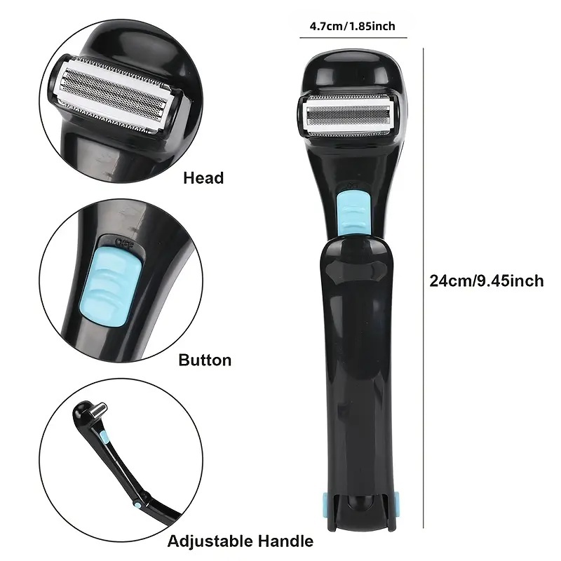 Rechargeable Electric Back Sha - огляд і ціна Men'S Grooming Blade