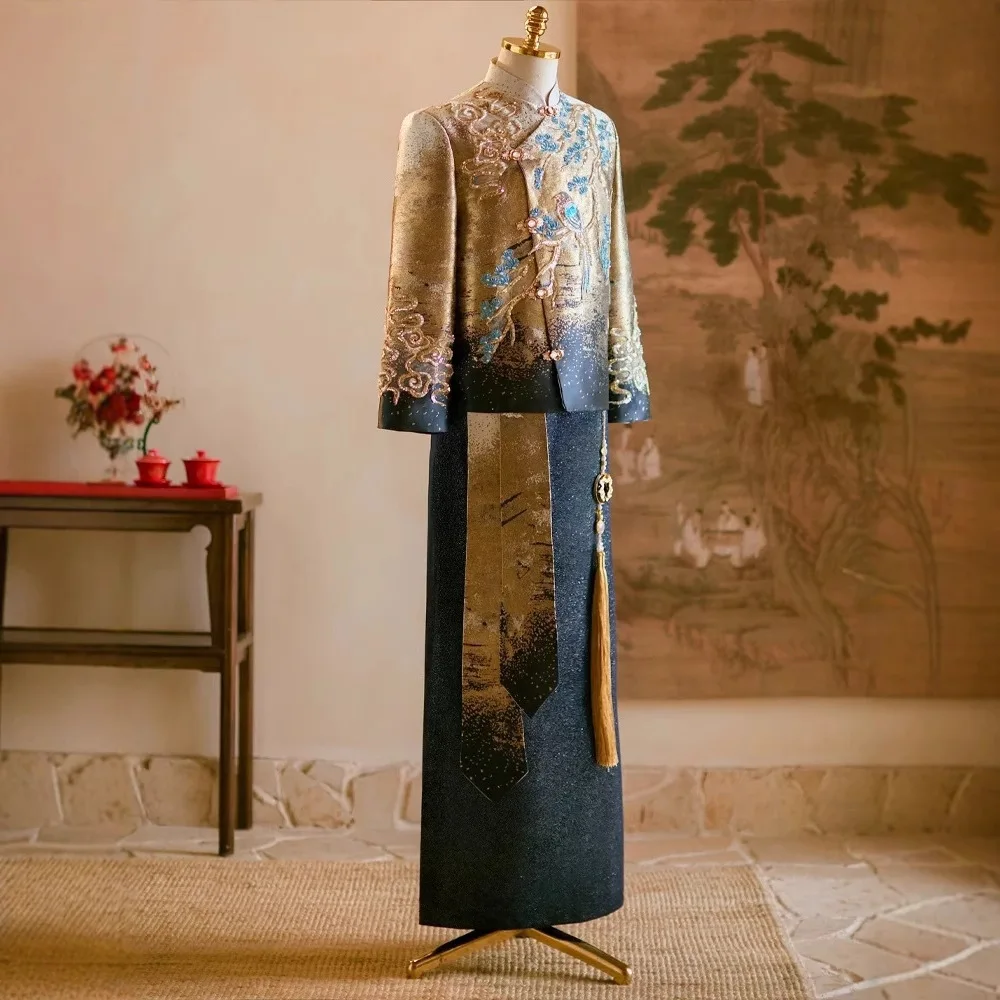 Plus Size Chinese Style Groom  - огляд і ціна Mens Grooming Kit Luxury